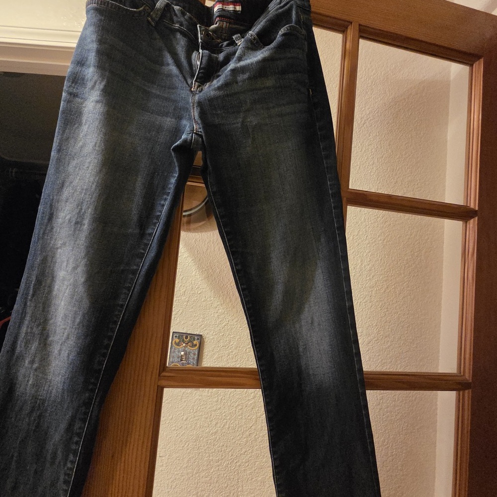 Tommy Hilfiger Dark Blue Straight Leg Jeans